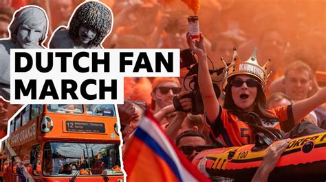Euro 2024: Inside Netherlands fans' viral 'bouncing' celebrations.